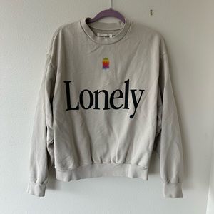 Lonely ghost “the apple” crewneck